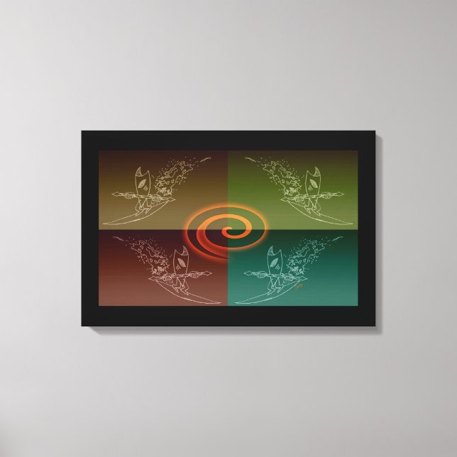 Lienzo Stingray (Anverso)