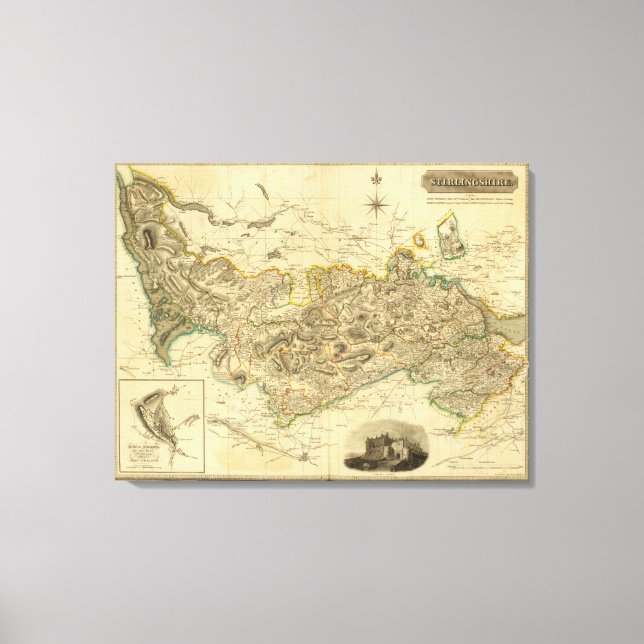 Lienzo Stirlingshire (Anverso)