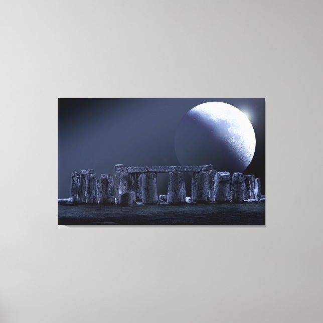 Lienzo Stonehenge (Anverso)