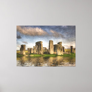 Lienzo Stonehenge
