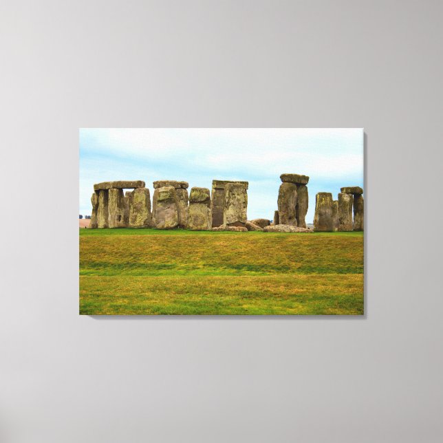 Lienzo Stonehenge Escénico, Inglaterra (Anverso)