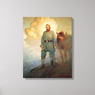 Lienzo Stonewall Jackson de N. C. Wyeth
