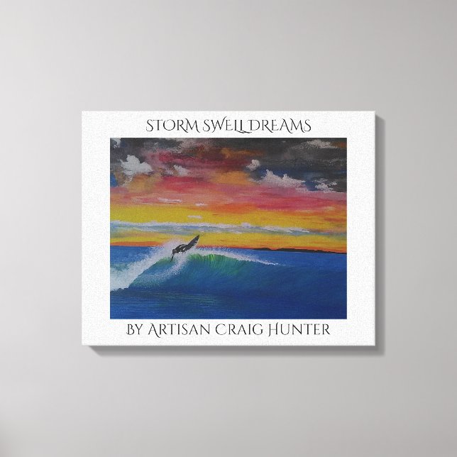 LIENZO STORM SWELL DREAMS (Anverso)
