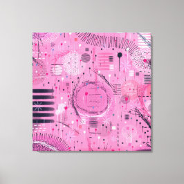 Lienzo Strawberry Sundae Abstract Art 