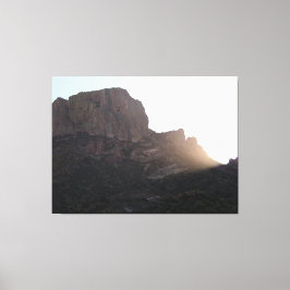 Lienzo Streaming de luz solar sobre Casa Grande, BBNP, Te