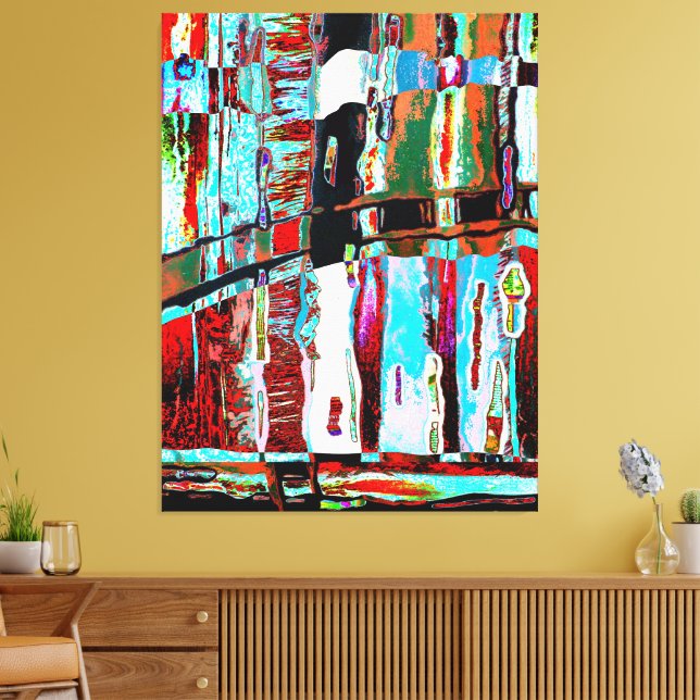 Lienzo Stretched Canvas Print – Collapse Reflection  (Insitu (Sala de estar))
