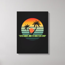 Lienzo Stretched Canvas Print,Motivational Quote Wall Art