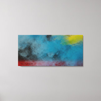 Lienzo Stretched Canvas Print  Space smoke