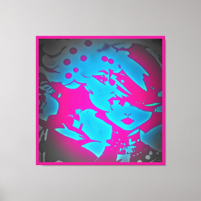 Lienzo Su belleza Groove (Anverso)