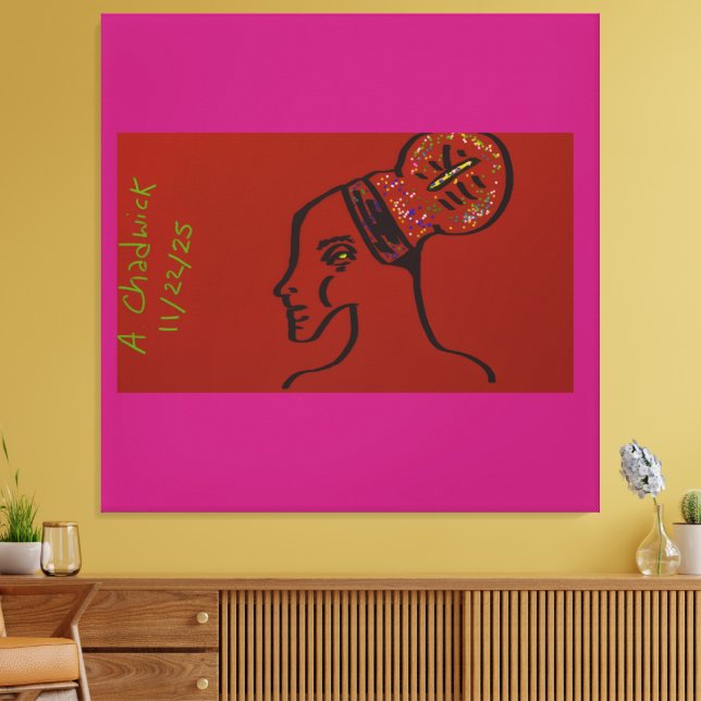 Lienzo Su nombre es Luz (Insitu (Sala de estar))