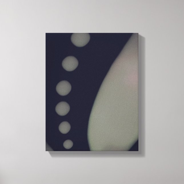 Lienzo Suavizado negro y blanco - (Anverso)