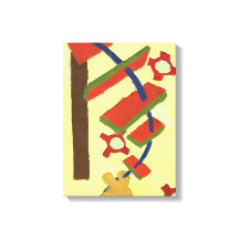 subiendo por la escalera