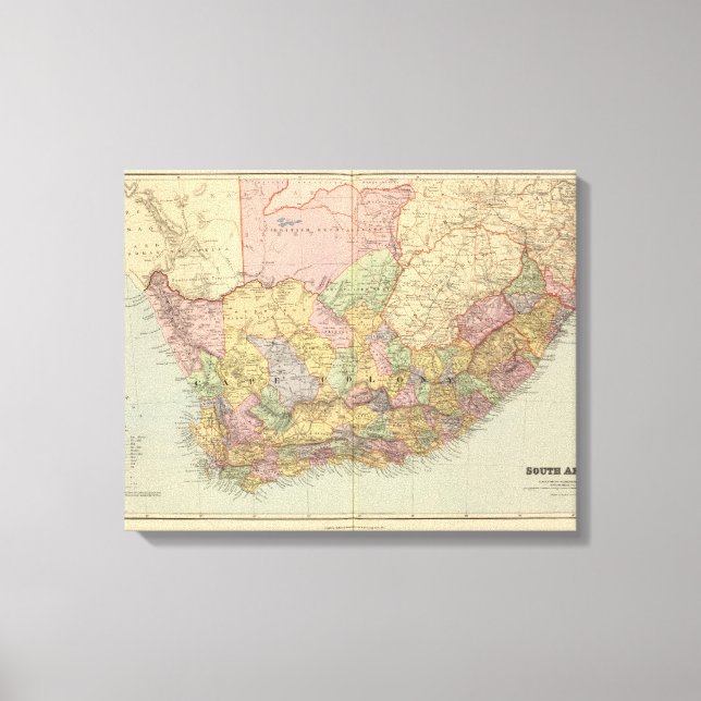Lienzo Sudáfrica (Anverso)