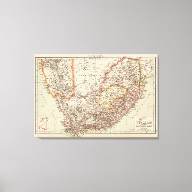 Lienzo Sudáfrica 4 (Anverso)
