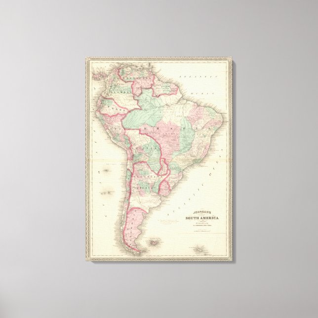 Lienzo Sudamérica 17 (Anverso)