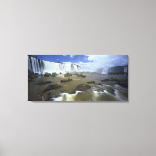 Lienzo Sudamérica, Brasil, Cataratas Igwacu. Hacia arriba