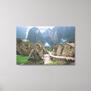 Lienzo Sudamérica, Perú, Machu Picchu