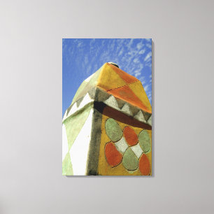 Lienzo Sudán, Norte (Nubia), Techo decorado