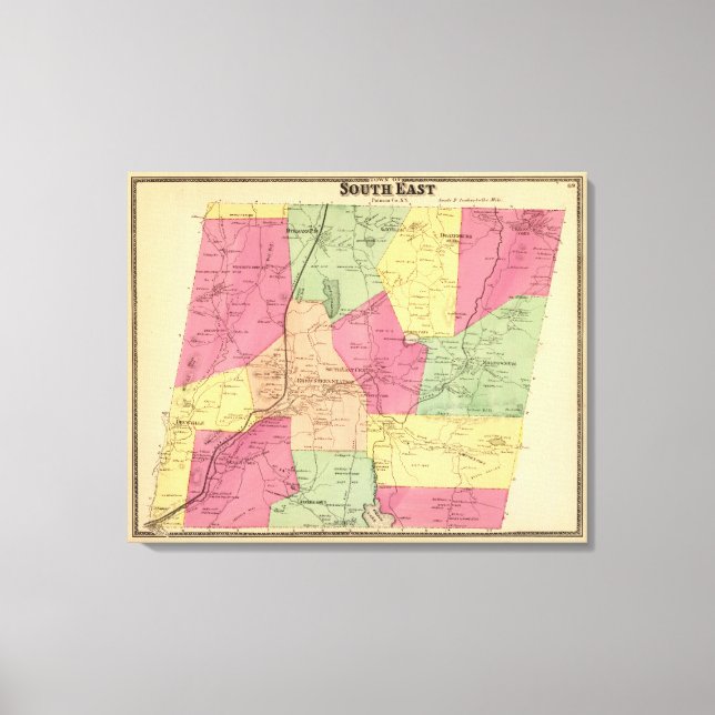 Lienzo Sudeste, ciudad (Anverso)