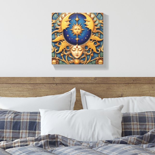 Lienzo Sueño Celestial (Insitu(Dormitorio))