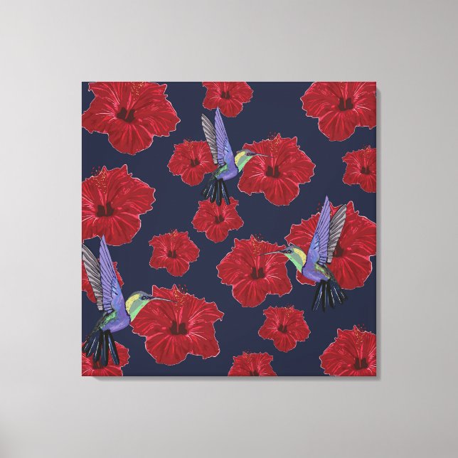 Lienzo Sueño de Hummingbirds (Anverso)