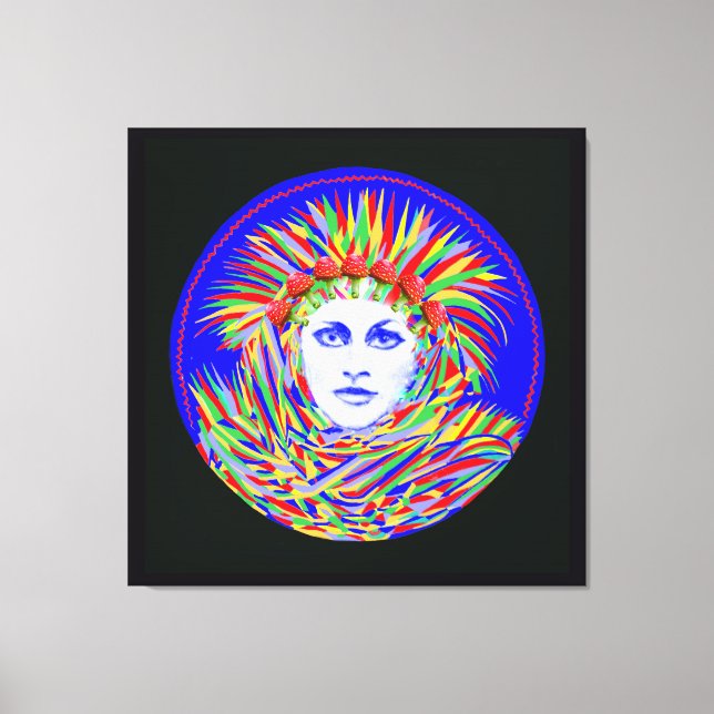 Lienzo Sueño hongo (Anverso)