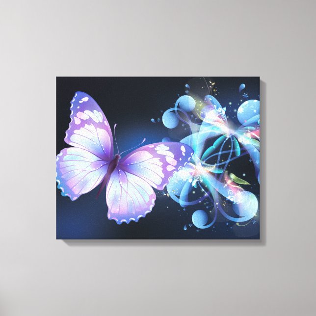 Lienzo Sueños de mariposa (Anverso)