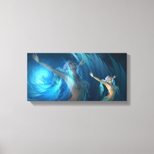 Lienzo Sueños de Sirena Inspiradores