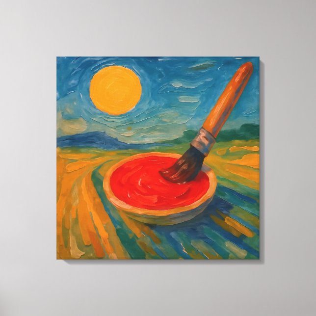 Lienzo Sueños de Sunfruit (Anverso)