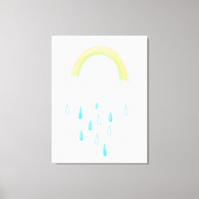 Lienzo Sueños del arcoiris (Anverso)