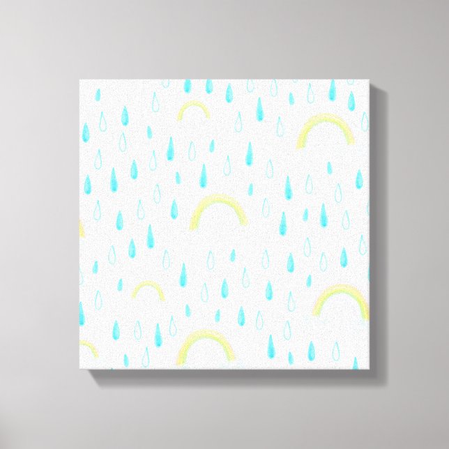 Lienzo Sueños del arcoiris (Anverso)