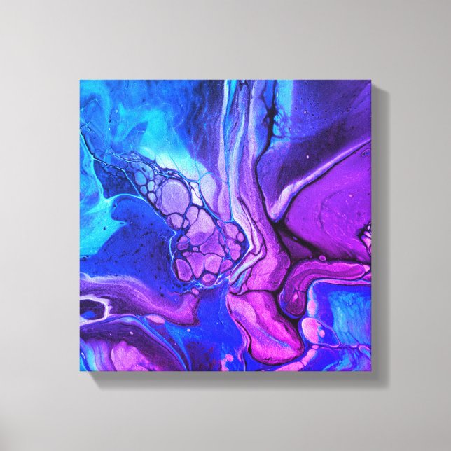 Lienzo Sueños en cascada 3 (Anverso)