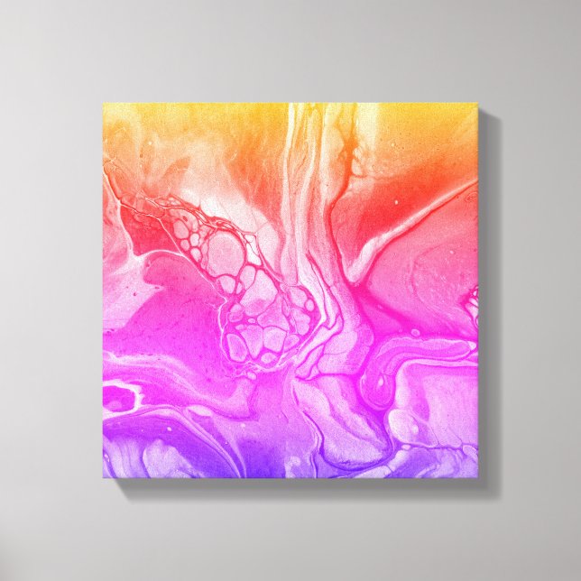 Lienzo Sueños en cascada 4 (Anverso)