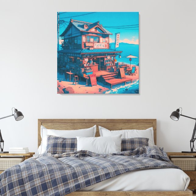 Lienzo Sueños Lofi de la Costa (Insitu(Dormitorio))