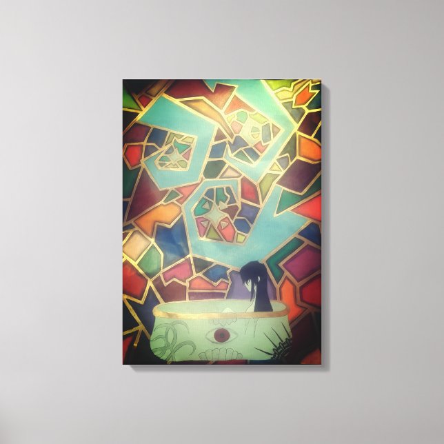 Lienzo Sueños mantenidos (Anverso)