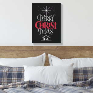 Lienzo Suéter de Navidades feos - Caballero de abuela - C