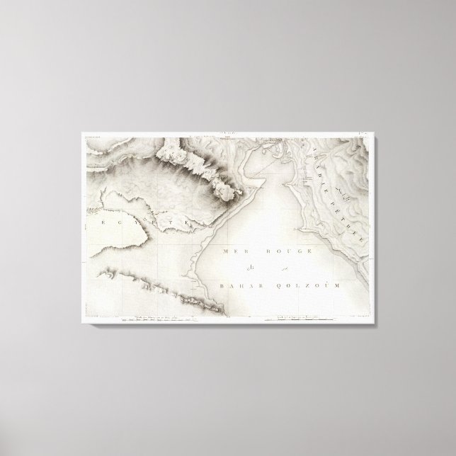 Lienzo Suez, Egipto (Anverso)