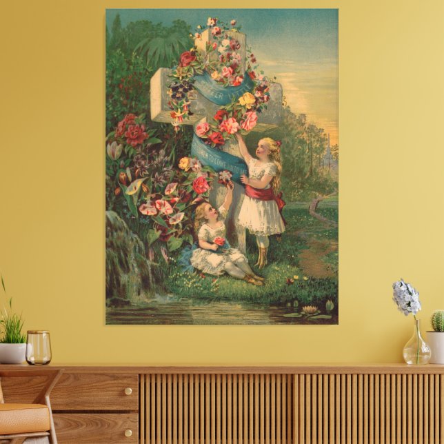 Lienzo Suffer little children to come unto me  (Insitu (Sala de estar))