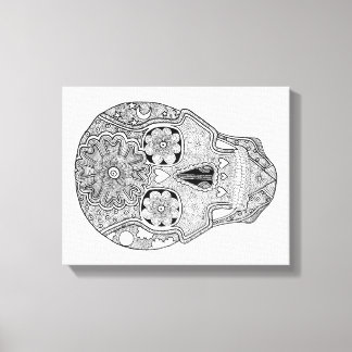 Lienzo Sugar Skull