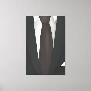 Lienzo Suit and Tie