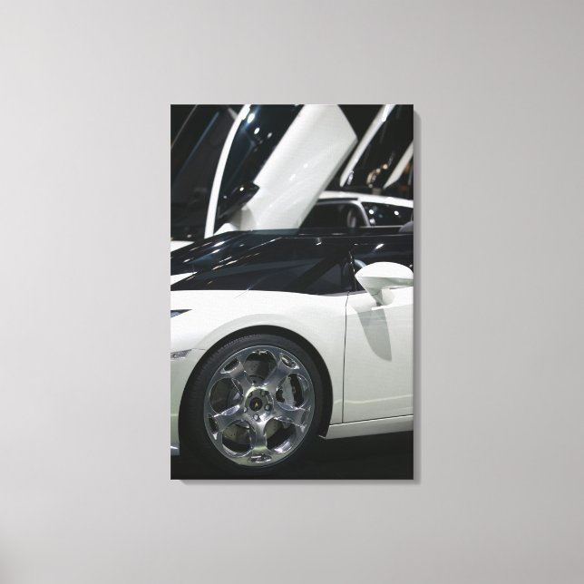 Lienzo SUIZA, GINEBRA: 75ª edición anual del Auto 9 de Gi (Anverso)