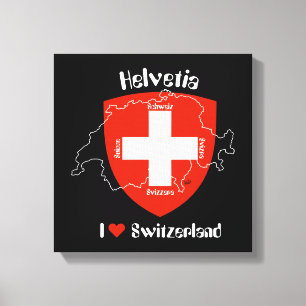 Lienzo Suiza Suisse Svizzera Svizra Switzerland