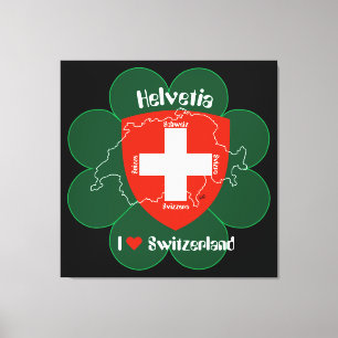 Lienzo Suiza Suisse Svizzera Svizra Switzerland