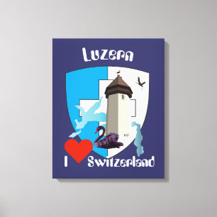 Lienzo Suiza Suisse Switzerland Luzern