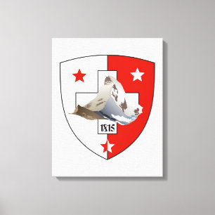 Lienzo Suiza Suisse Switzerland Wallis