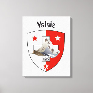 Lienzo Suiza Suisse Switzerland Wallis