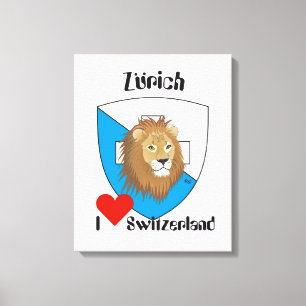 Lienzo Suiza Suisse Switzerland Zurich