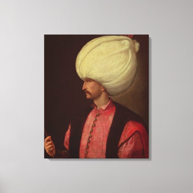 Lienzo Suleiman II (Anverso)