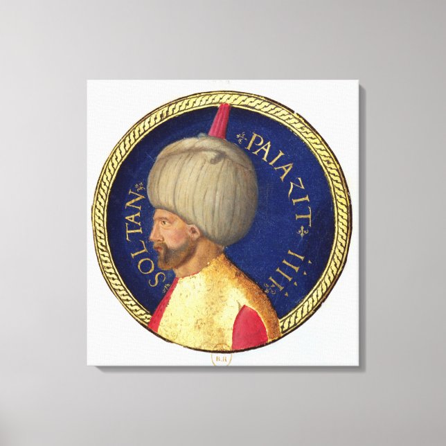Lienzo Sultan Bayezid I (Anverso)