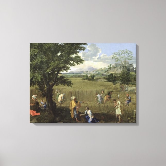 Lienzo Summer, o Ruth y Boaz, 1660-64 (Anverso)